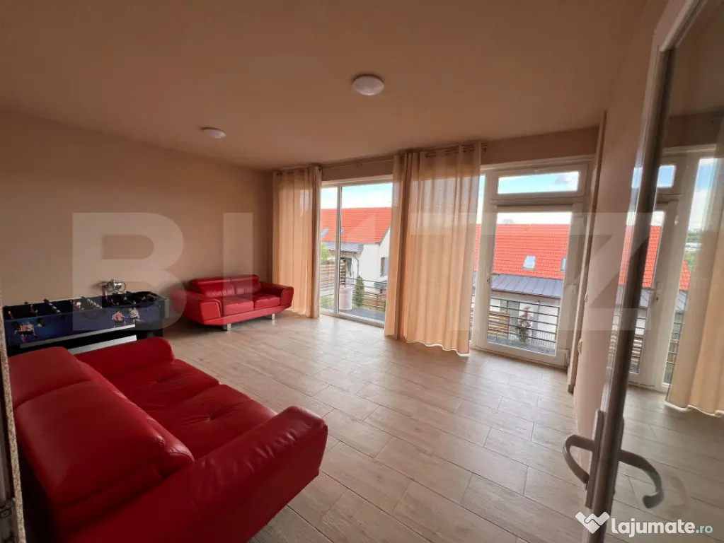 Duplex 5 camere, Lux, 157 mp, 100 mp curte, Manastur