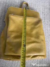 Geantă-Rucsac 2-în-1 din Piele Naturală 