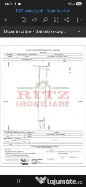 OFERTA-TEREN 2100 mp, D=18ml, zona Bold !!!!! 