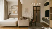 Studio Modern cu Terasa Impresionanta 