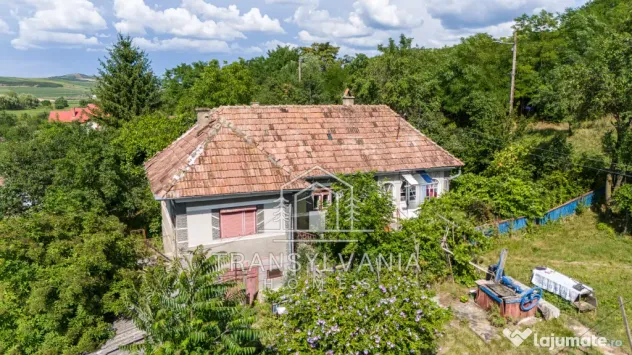 Casă tradițională cu teren de 2.560mp, în Sâmboleni, com. Cămărașu
