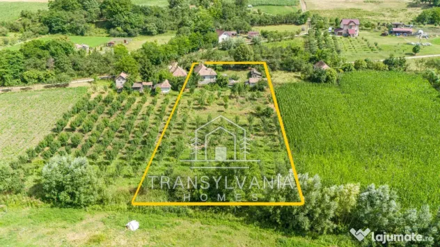Casă tradițională cu teren de 2.560mp, în Sâmboleni, com. Cămărașu