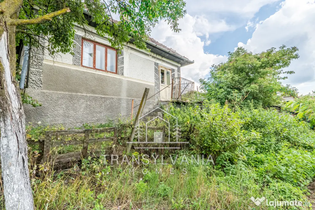 Casă tradițională cu teren de 2.560mp, în Sâmboleni, com. Cămărașu