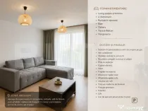 Apartament 3 camere, 79 mp, terasă, parcare, zona Racadau
