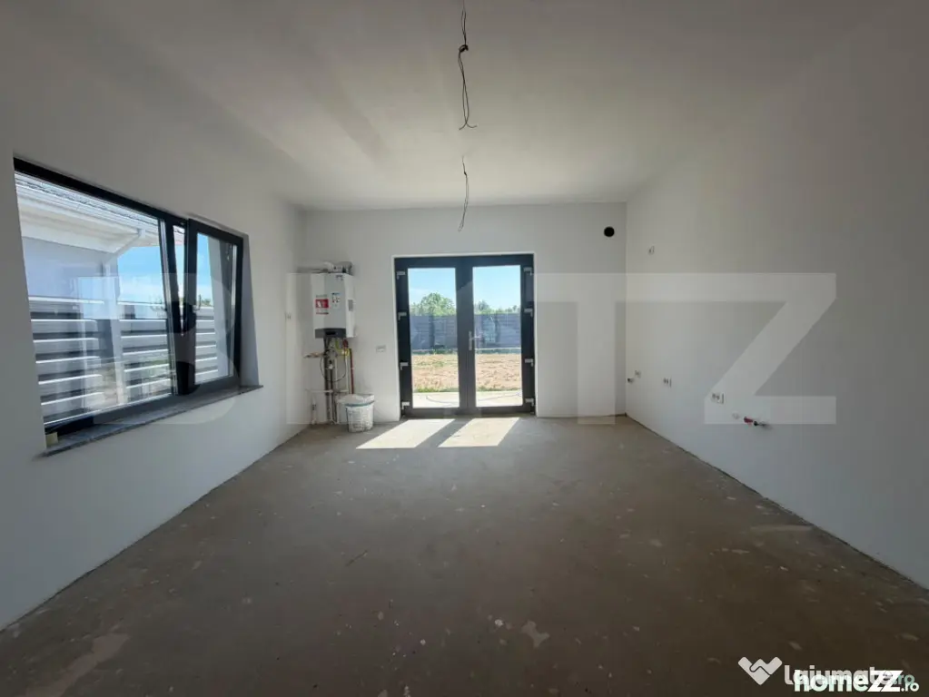 Casa individuala, 125 mp si 550 mp curte, zona Petresti - Targu Jiu (Gorj)