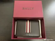 Portofel de lux Bally Switzerland, full grain leather, maro