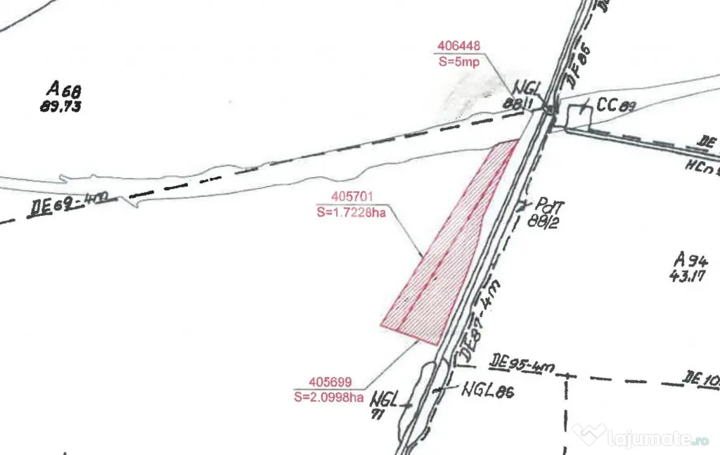 TEREN INDUSTRIAL INTRAVILAN – 38.226 MP | LÂNGĂ DEPOZITU