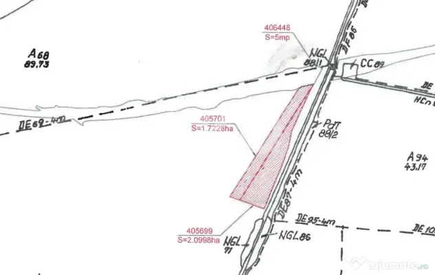 TEREN INDUSTRIAL INTRAVILAN – 38.226 MP | LÂNGĂ DEPOZITU