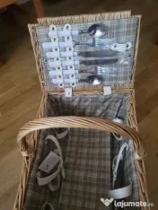 Coș picnic, 2-4 persoane.