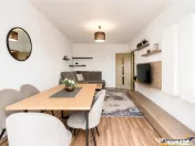 Apartament de 3 camere mobilat si utilat modern, structura d 