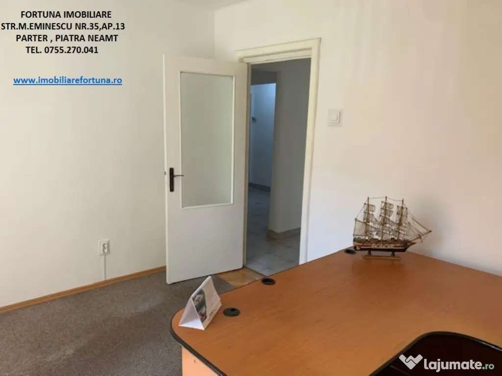 Proprietate generoasa pt. birouri sau locuit,etaj 1,Tribunalul Vechi