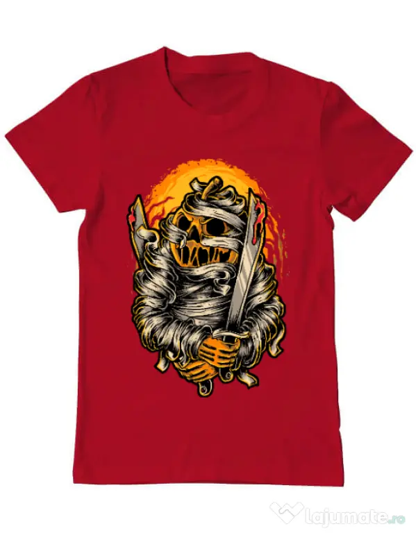 Tricou ADLER barbat Mumpkin Rosu