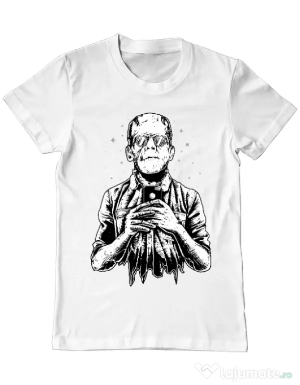 Tricou ADLER barbat Franselfiestein Alb