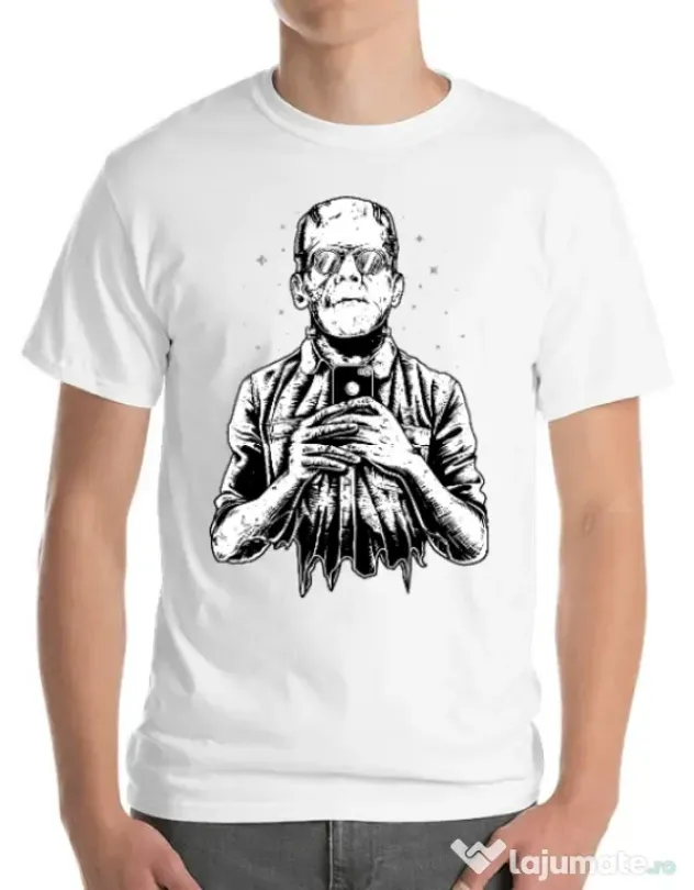 Tricou ADLER barbat Franselfiestein Alb