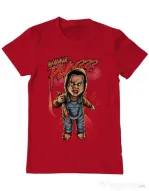 Tricou ADLER barbat Wanna play Rosu