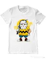 Tricou ADLER barbat Bad boy Alb