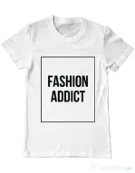 Tricou ADLER barbat Fashion addict Alb
