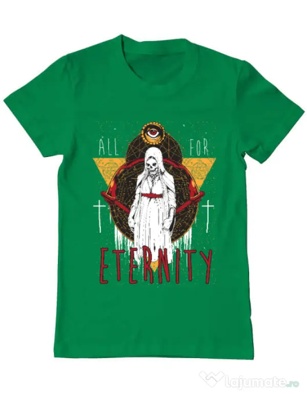 Tricou ADLER barbat All for eterniry Verde mediu
