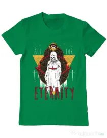 Tricou ADLER barbat All for eterniry Verde mediu