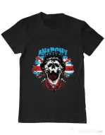 Tricou ADLER barbat Anarchy queen Negru