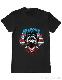 Tricou ADLER barbat Anarchy queen Negru