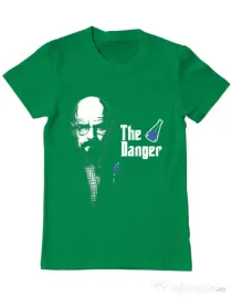 Tricou ADLER barbat Tricou The danger Verde mediu