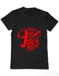 Tricou ADLER barbat Fuck yeah Negru