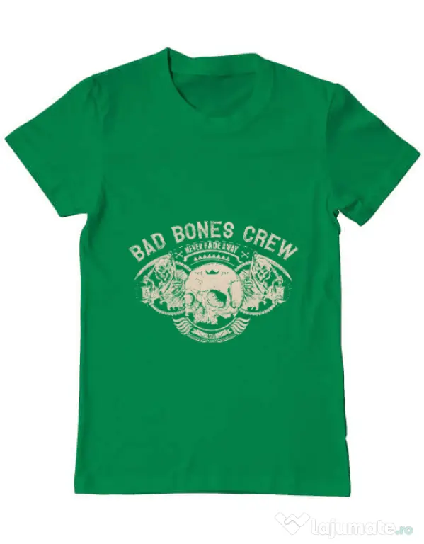 Tricou ADLER barbat Grim reaper Verde mediu