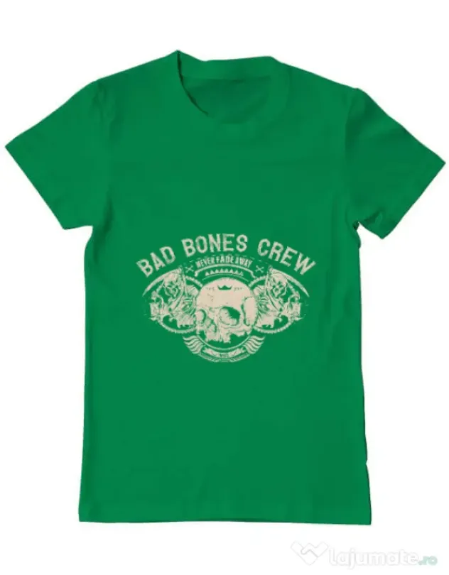 Tricou ADLER barbat Grim reaper Verde mediu