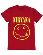 Tricou ADLER barbat Nirvana Rosu