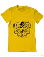 Tricou ADLER barbat Never look back Galben