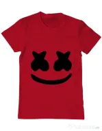 Tricou ADLER barbat Marshmello Rosu