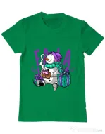 Tricou ADLER barbat Christmas Carol Verde mediu