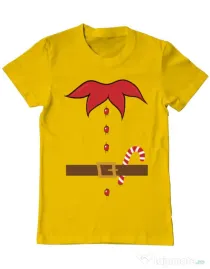 Tricou ADLER barbat Elf Galben