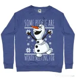 Bluza ADLER barbat Worth melting for Albastru melanj