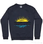 Bluza ADLER barbat Iubirea noastra Denim inchis