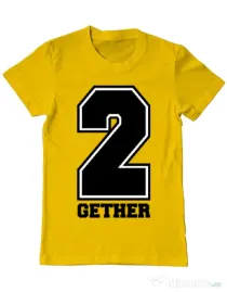 Tricou ADLER barbat Together Galben
