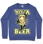 Bluza ADLER barbat Yoga beer Albastru melanj