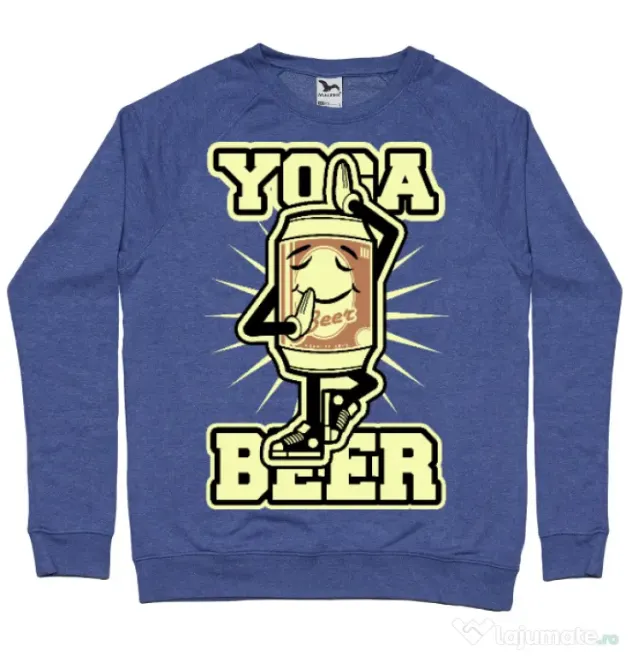 Bluza ADLER barbat Yoga beer Albastru melanj