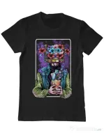 Tricou ADLER barbat Human milenial Negru