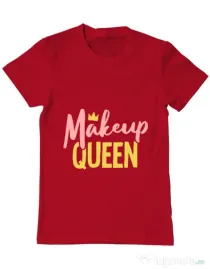 Tricou ADLER barbat Makeup queen Rosu