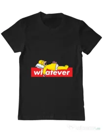 Tricou ADLER barbat Whatever Negru