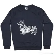 Bluza ADLER barbat Every dog matters Denim inchis 