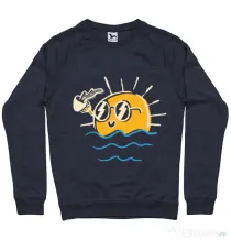 Bluza ADLER barbat Morning and coffee Denim inchis