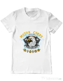Tricou ADLER barbat Eagle Alb