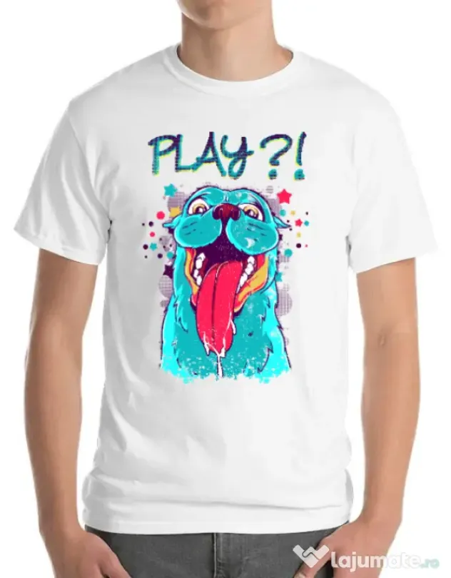 Tricou ADLER barbat Play Alb