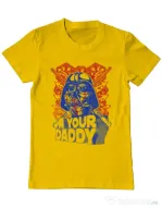 Tricou ADLER barbat Your daddy Galben