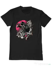 Tricou ADLER barbat Father attack Negru