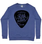 Bluza ADLER barbat Rock n loud Albastru melanj