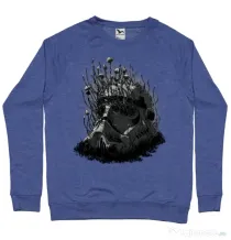 Bluza ADLER barbat Shroom trooper Albastru melanj